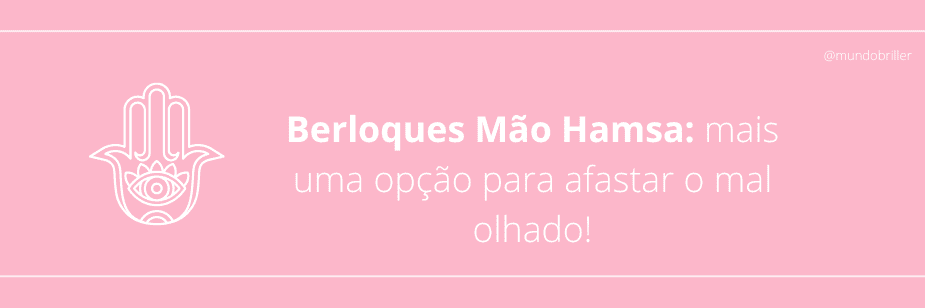 Berloques Mão Hamsa mais uma opção para afastar o mal olhado!