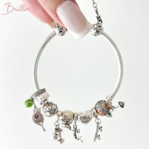 pulseira de berloques by briller