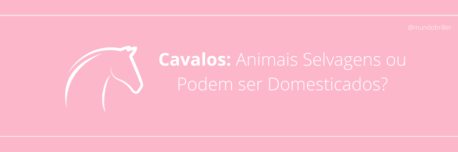 Cavalos: Animais Selvagens ou Podem ser Domesticados?