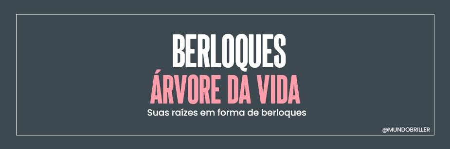 Berloques Árvore da Vida: suas raízes em forma de berloques
